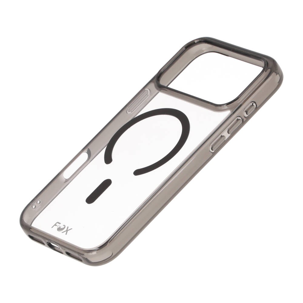 เคส FOX iPhone 17 Pro Max vShield Pro Magnetic Transparent Black