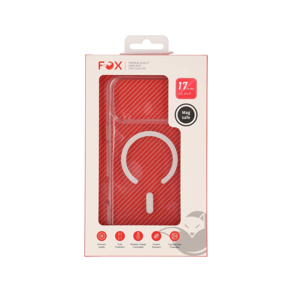 เคส FOX iPhone 17 Pro Max vShield Pro Magnetic Transparent