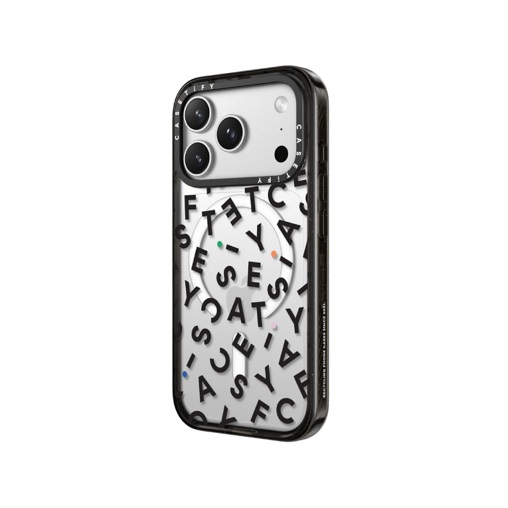 เคส Casetify iPhone 17 Pro Impact Clear Monogram
