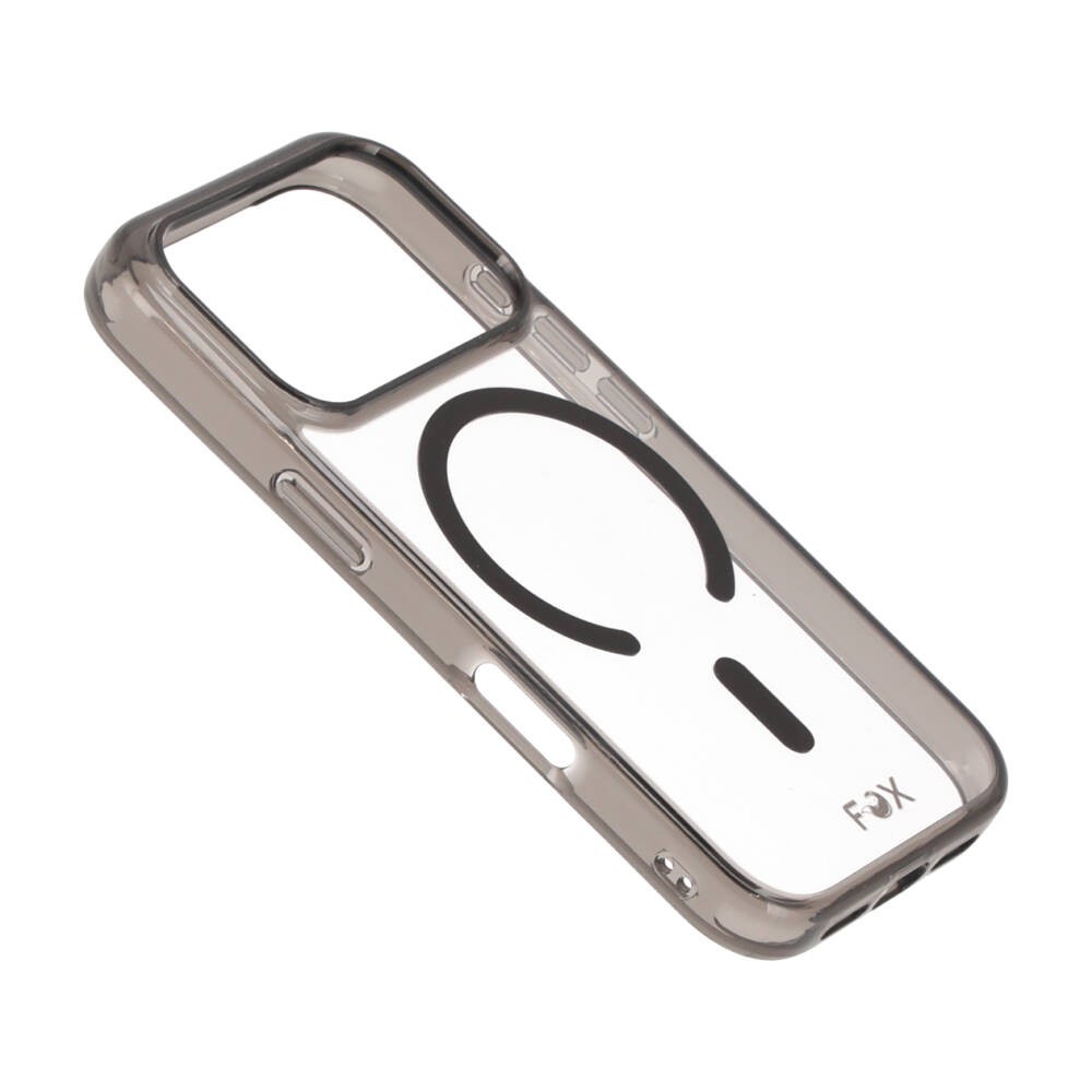 เคส FOX iPhone 17 Pro vShield Pro Magnetic Transparent Black