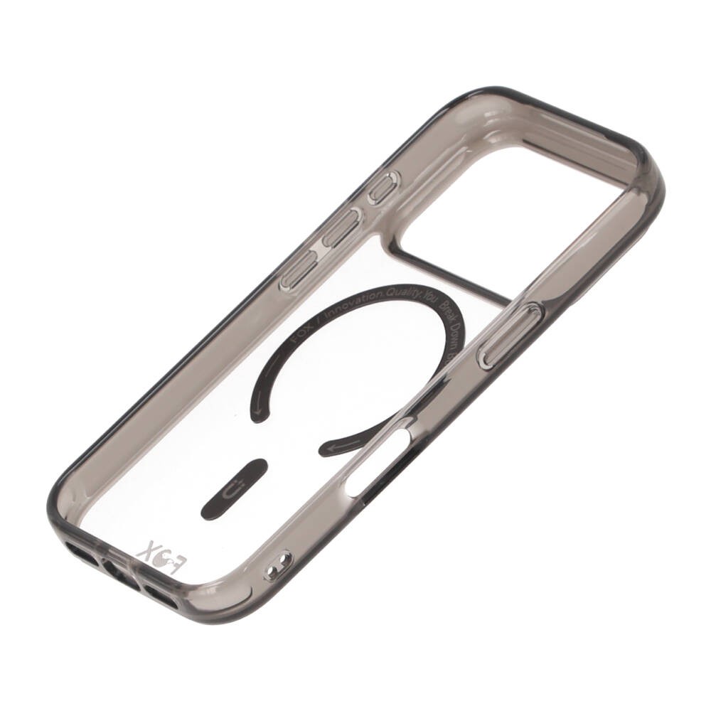 เคส FOX iPhone 17 Pro vShield Pro Magnetic Transparent Black
