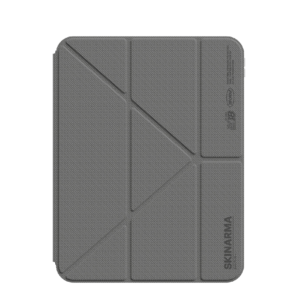 เคส Skinarma iPad Air5/6/7/8 11" 2026 (M2/M3/M4) Zeta Detachable Protective Case Grey