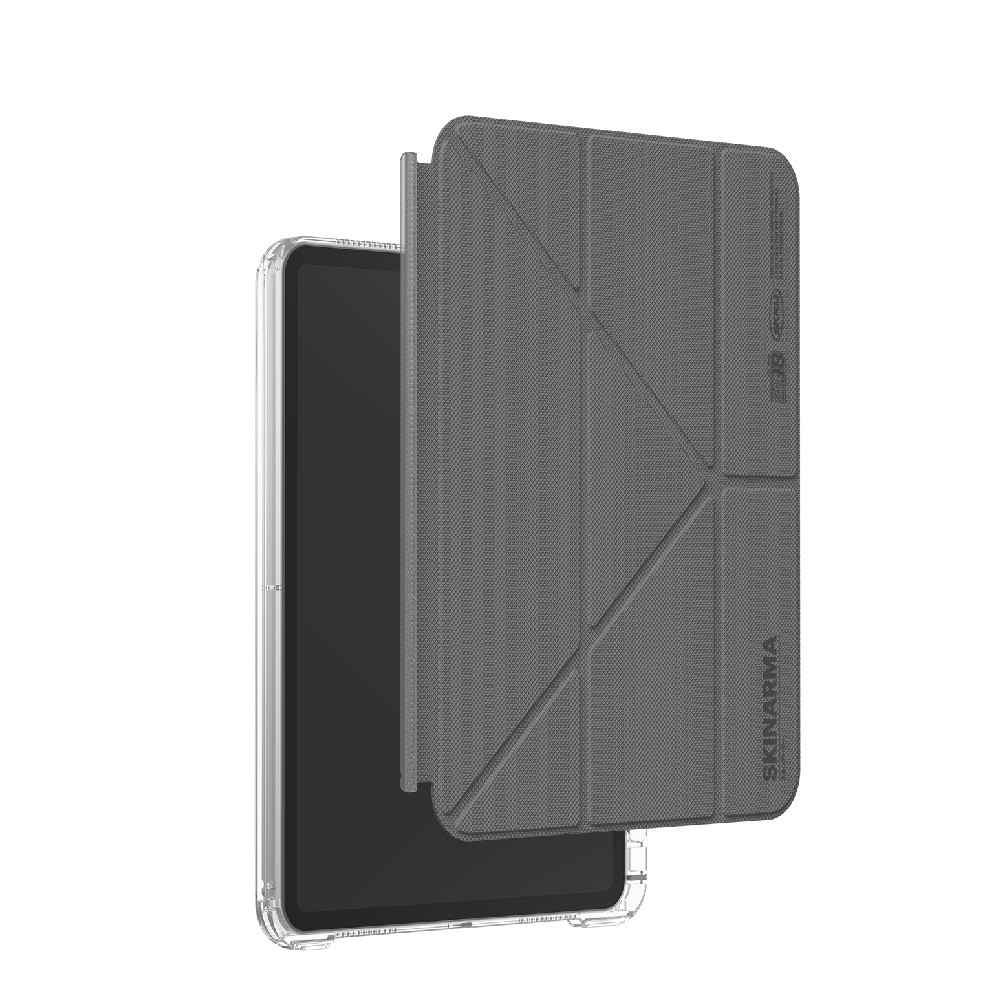 เคส Skinarma iPad Air5/6/7/8 11" 2026 (M2/M3/M4) Zeta Detachable Protective Case Grey