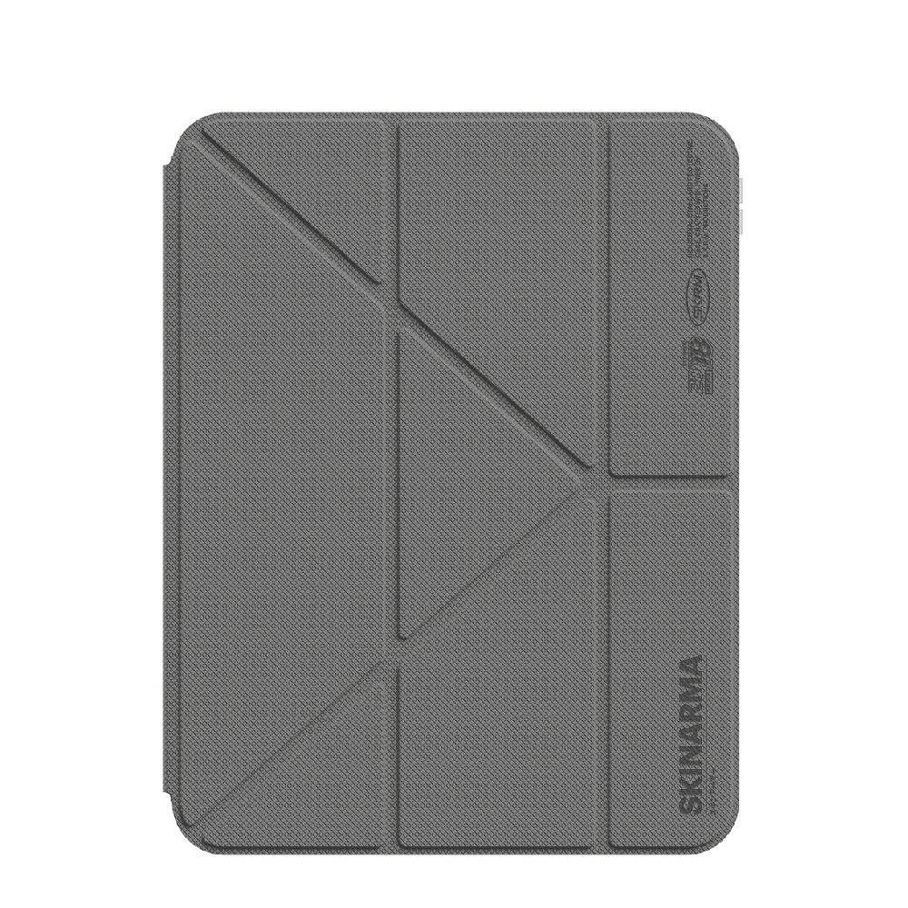 เคส Skinarma iPad Gen 10th/11th 2025 Zeta Detachable Protective Case Grey