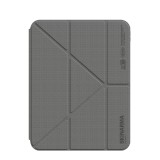 เคส Skinarma iPad Gen 10th/11th 2025 Zeta Detachable Protective Case Grey
