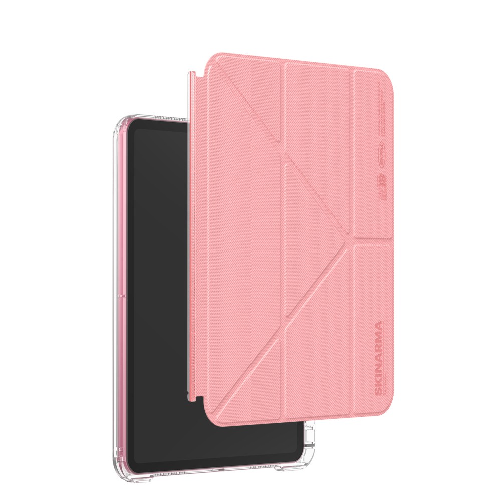เคส Skinarma iPad Gen 10th/11th 2025 Zeta Detachable Protective Case Pink