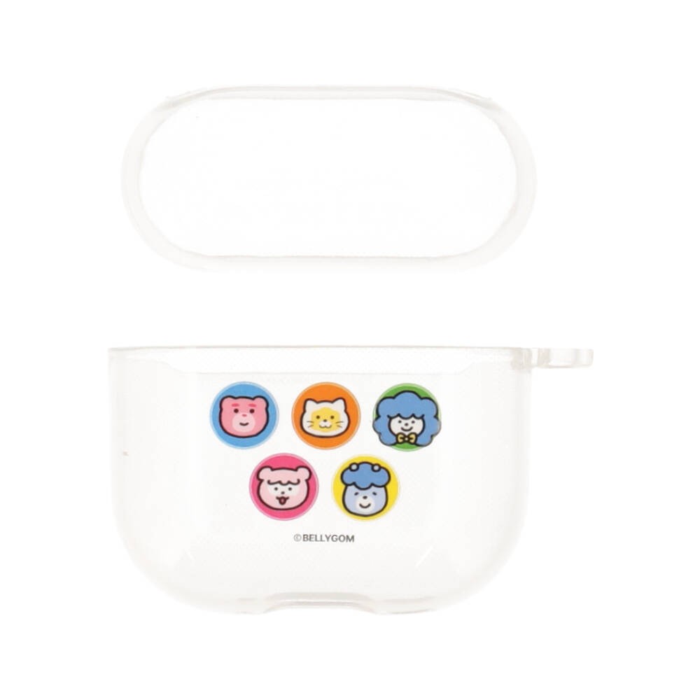 Blue Box x Bellygom เคส AirPods 4 Crystal bellygom and friends