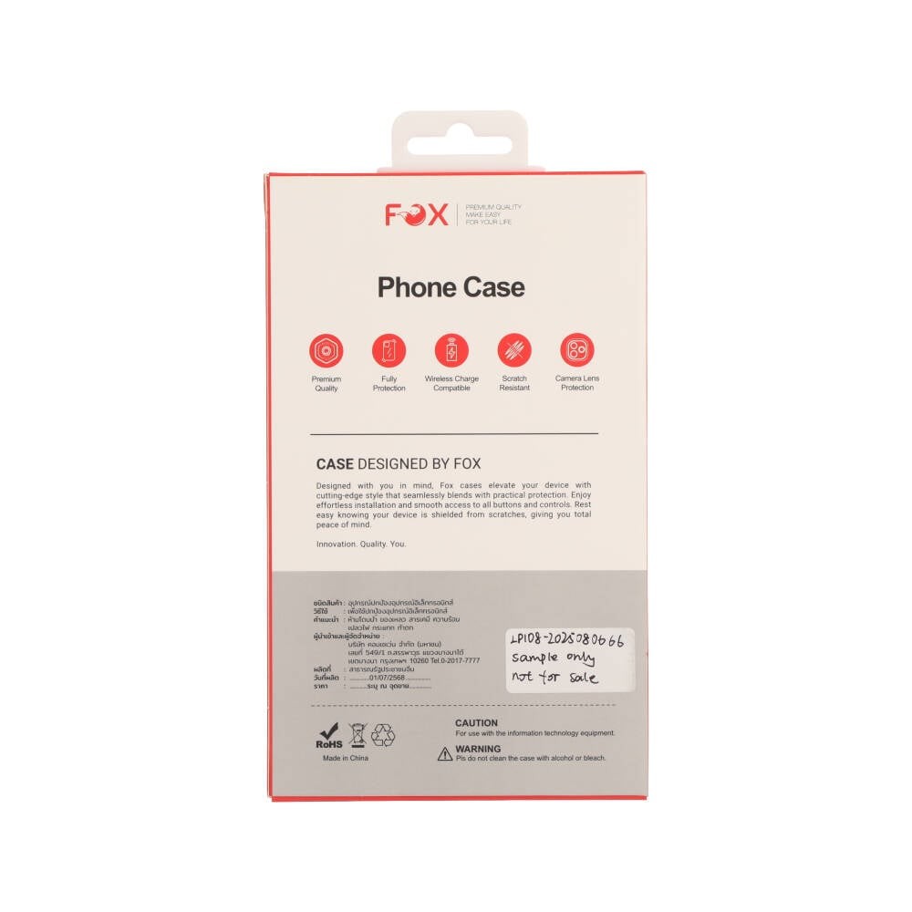 เคส FOX iPhone 16 vShield Ultra Clear Magnetic