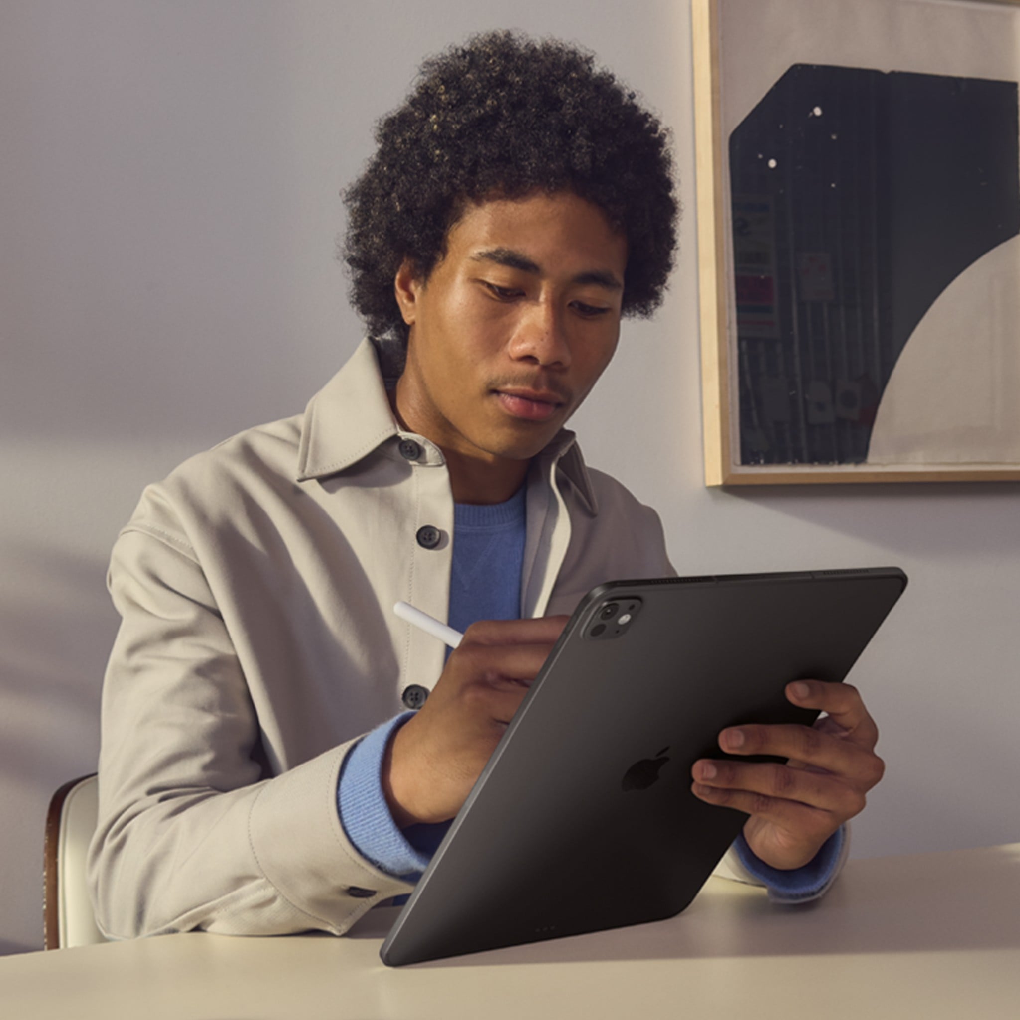 iPad Pro 13 : M5 Wi-Fi 256GB with Standard glass - Silver (2025)