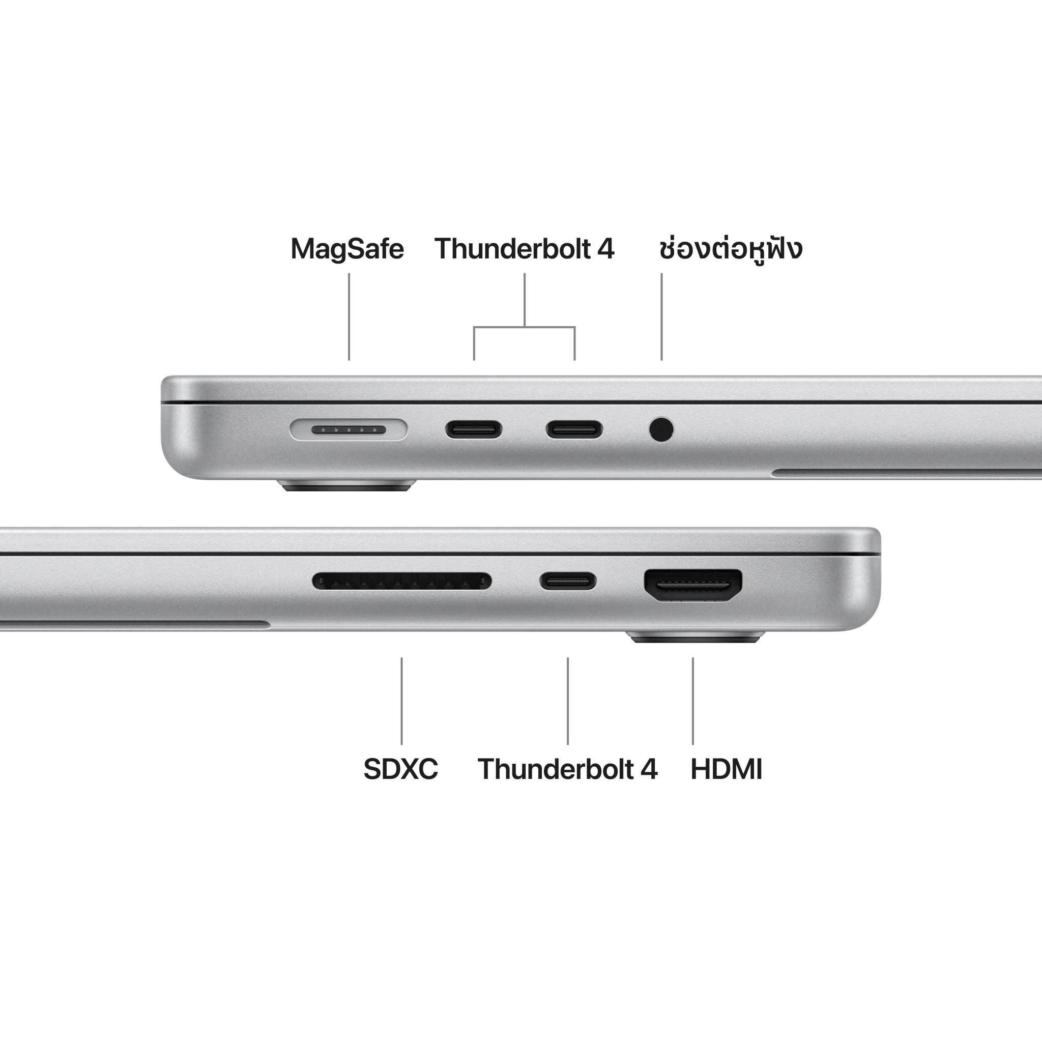 MacBook Pro 14 : M5 chip 10C CPU/10C GPU/16GB/1TB - Silver-2025 (Eng-Keyboard)
