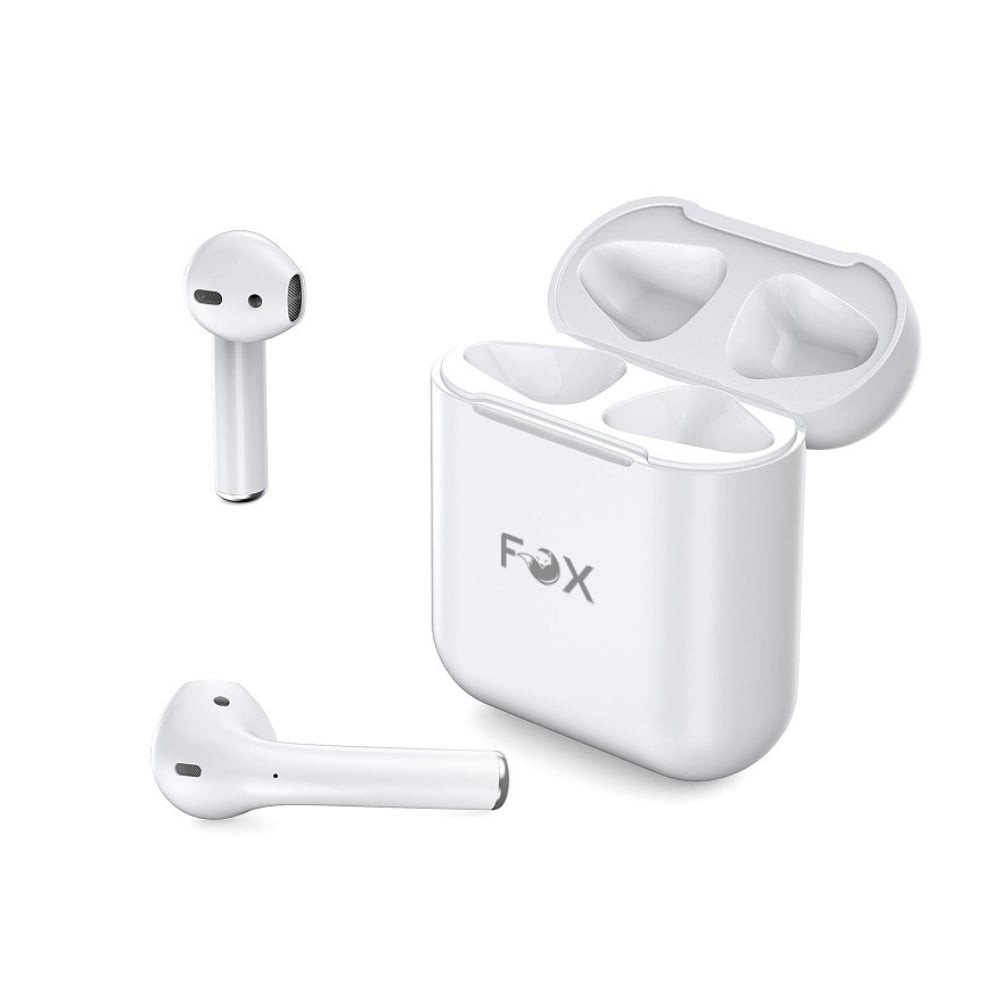 หูฟังไร้สาย FOX TWS BT13 Earbuds White