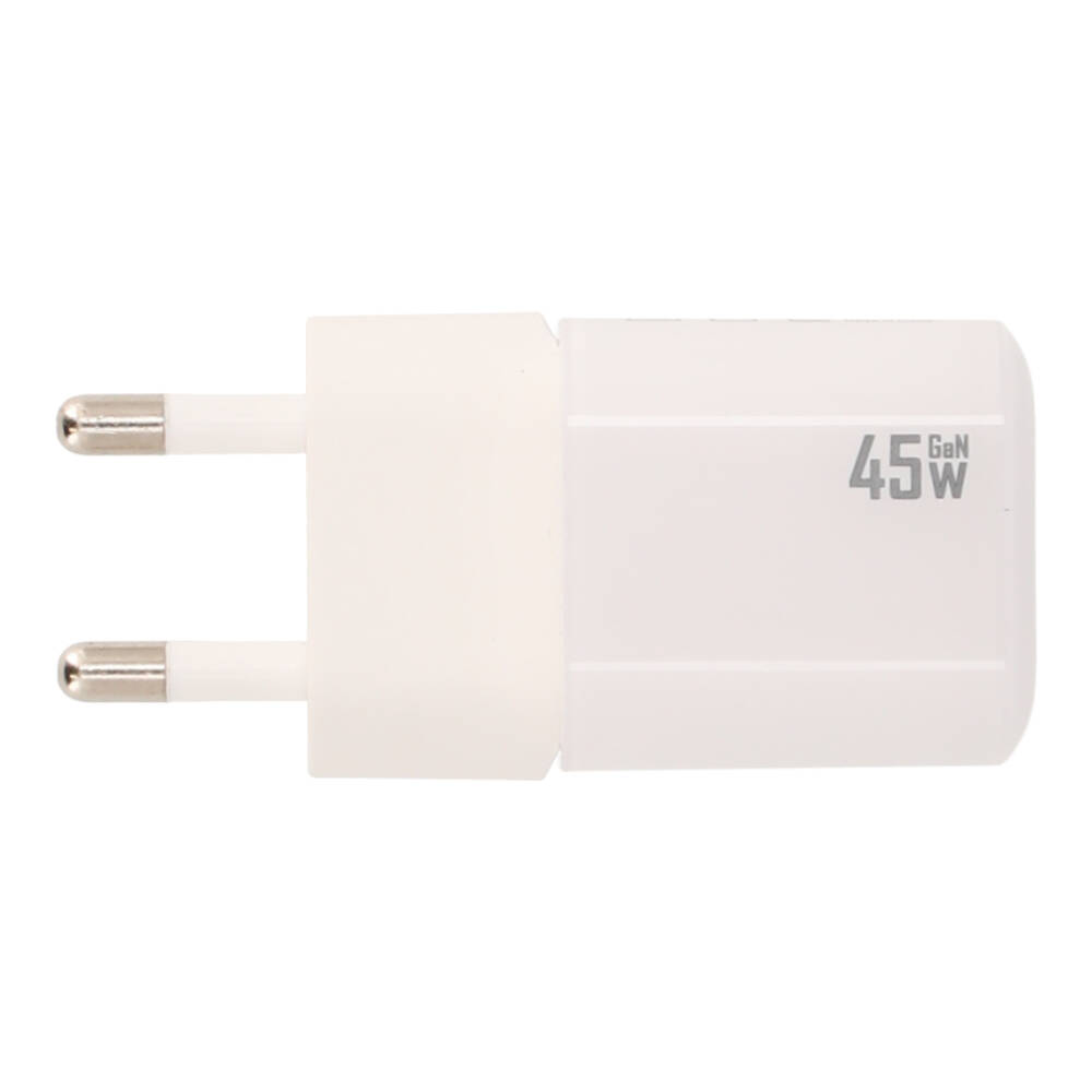 อะแดปเตอร์ TITANV Wall USB Charger 1 USB-C (PD45W) GaN White (TI-WC12) (New TISI)