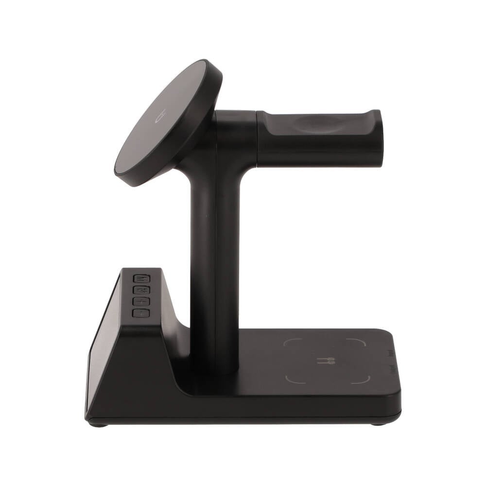 ที่ชาร์จไร้สาย QPLUS 3-in-1 Alarm Clock Wireless charger 15W SY-W02178 Black