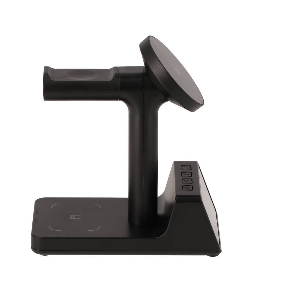 ที่ชาร์จไร้สาย QPLUS 3-in-1 Alarm Clock Wireless charger 15W SY-W02178 Black