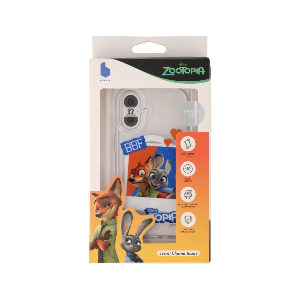 Blue Box x Disney Zootopia เคส iPhone 17 Zootopia Nick & Judy