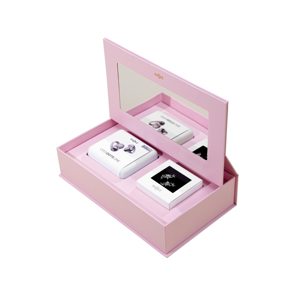 หูฟังไร้สาย Shokz Open Dots One Pink (Premium Set)