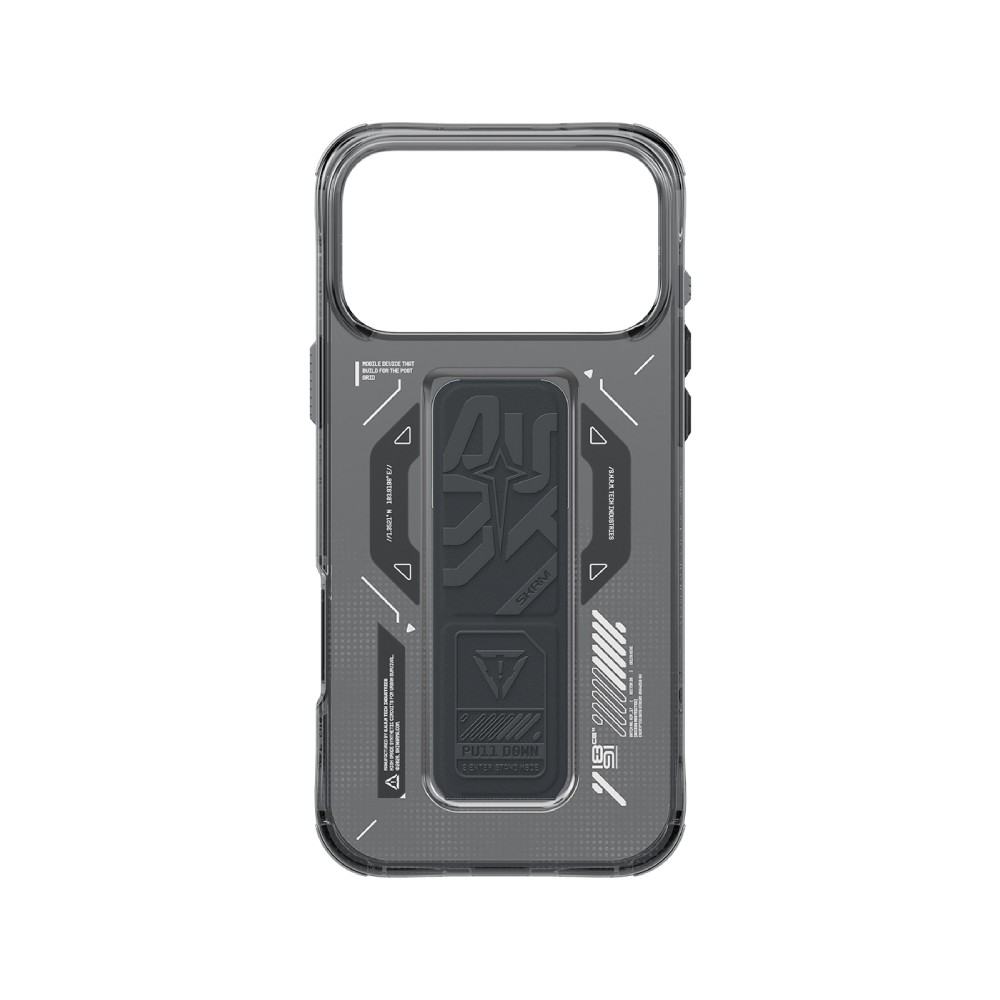 เคส Skinarma iPhone 17 Pro Max Helio Magsafe with GripStand Graphite