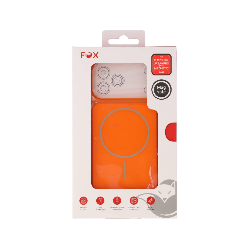 เคส FOX iPhone 17 Pro Max UrbanPro with Magnetic Orange