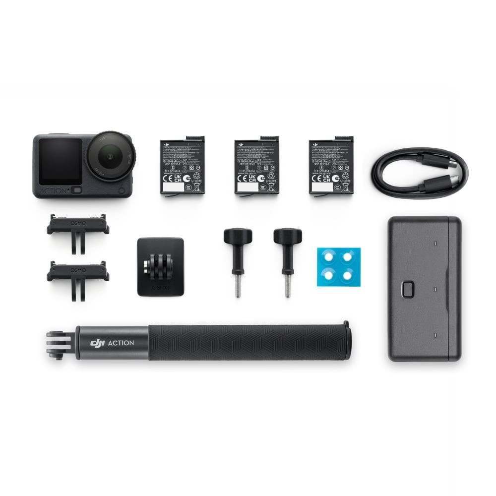 กล้อง DJI Osmo Action 6 Adventure Combo