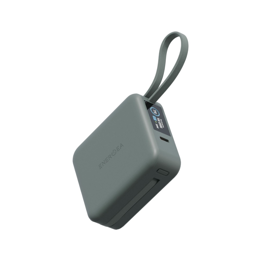 พาวเวอร์แบงค์ Energea 10000 mAh Wireless Built-in Cable Magpac Mini Plus Sage (CCC)