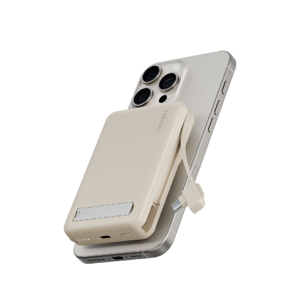 พาวเวอร์แบงค์ Energea 10000 mAh Magpac Pro Plus Sand (CCC)