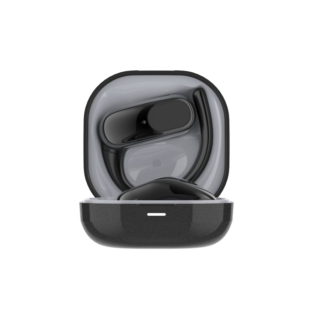 หูฟังไร้สาย QPLUS Open Ear TWS YF2 Black