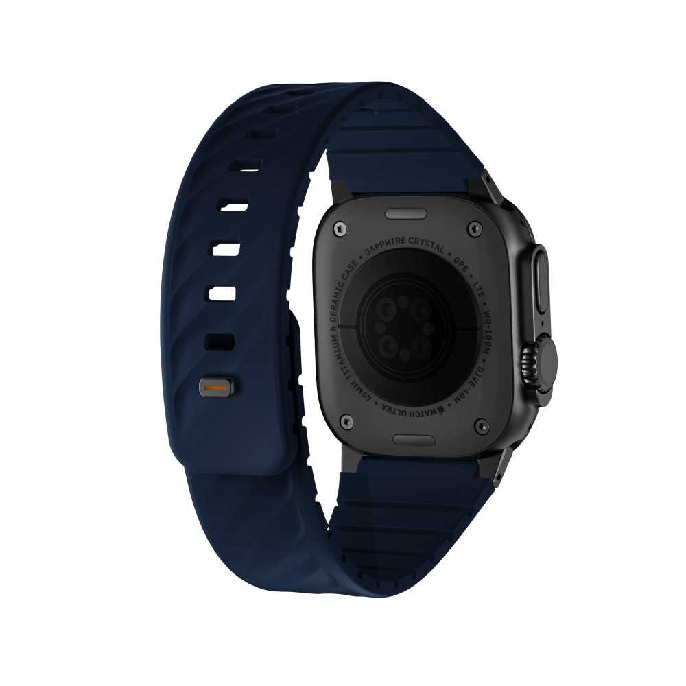 Uniq สาย Apple Watch Strap Series 6,7,8,9,10,Ultra (42/44/45/46/49 mm) Fluo - Marine Blue