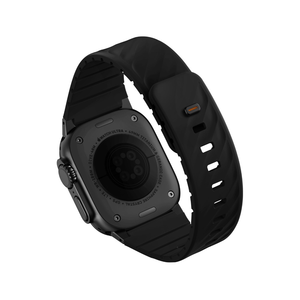 Uniq สาย Apple Watch Strap Series 6,7,8,9,10,Ultra (42/44/45/46/49 mm) Fluo - Midnight Black