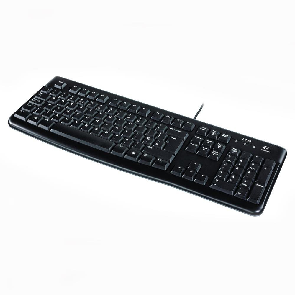 คีย์บอร์ด Logitech Wired Keyboard USB K120 (TH/EN)