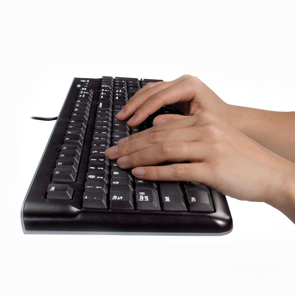 คีย์บอร์ด Logitech Wired Keyboard USB K120 (TH/EN)