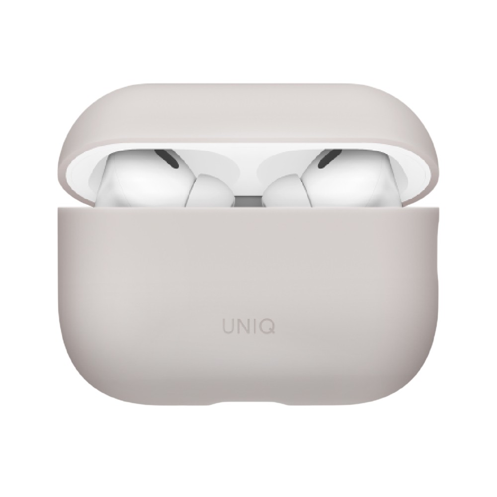 เคส Uniq AirPods Pro 3 Lino Silicone - Beige Ivory