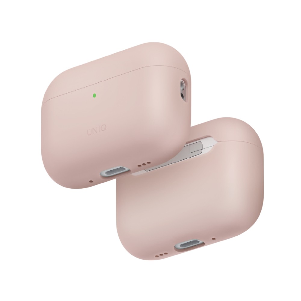 เคส Uniq AirPods Pro 3 Lino Silicone - Blush Pink