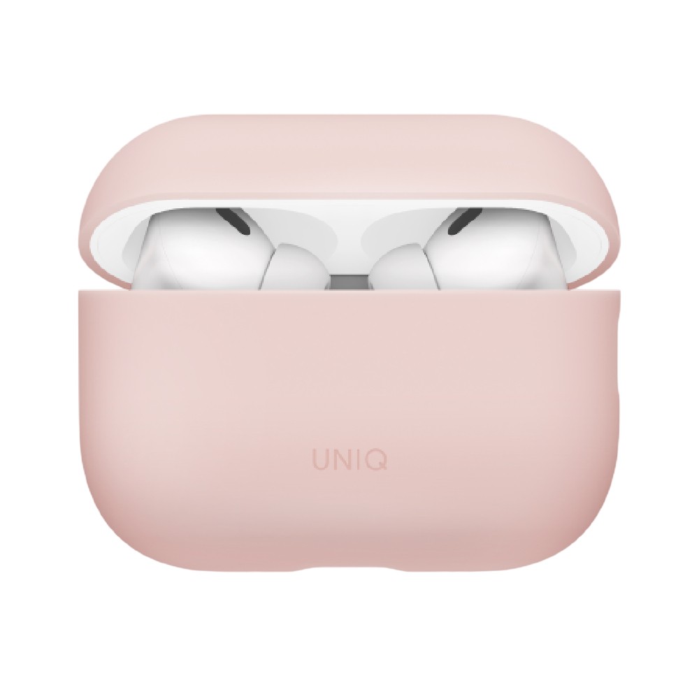 เคส Uniq AirPods Pro 3 Lino Silicone - Blush Pink