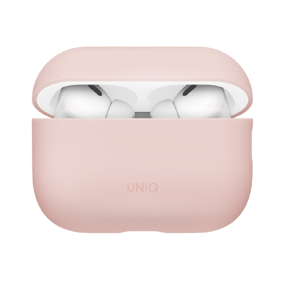 เคส Uniq AirPods Pro 3 Lino Silicone - Blush Pink