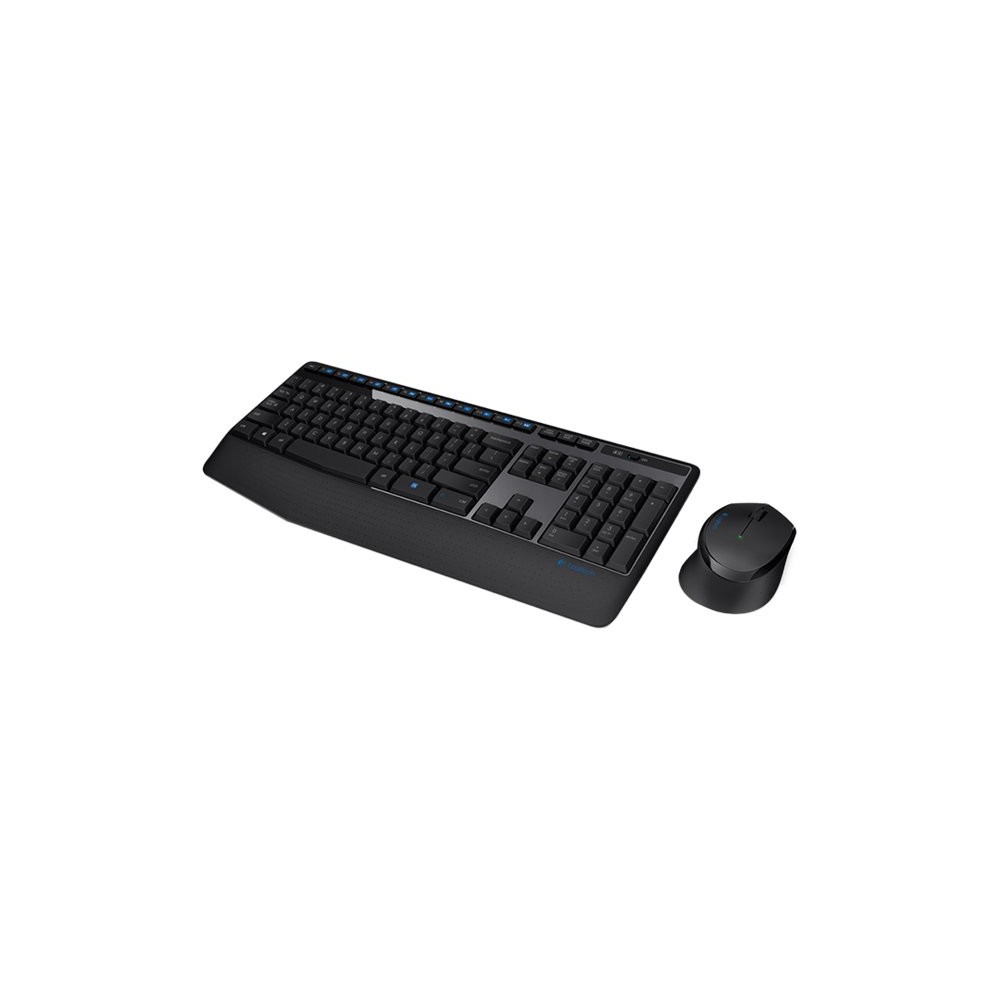 เมาส์และคีย์บอร์ดไร้สาย Logitech Wireless Mouse + Keyboard MK345 (TH/EN)