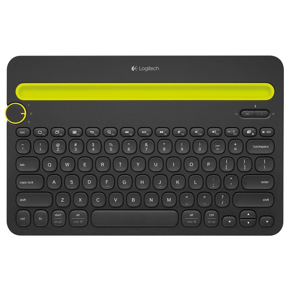 คีย์บอร์ดไร้สาย Logitech Bluetooth Keyboard Multi-Device K480 Black (TH/EN)