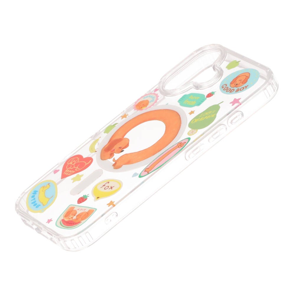FOX x WORAPEACH เคส iPhone 17 Dachshund Magnetic
