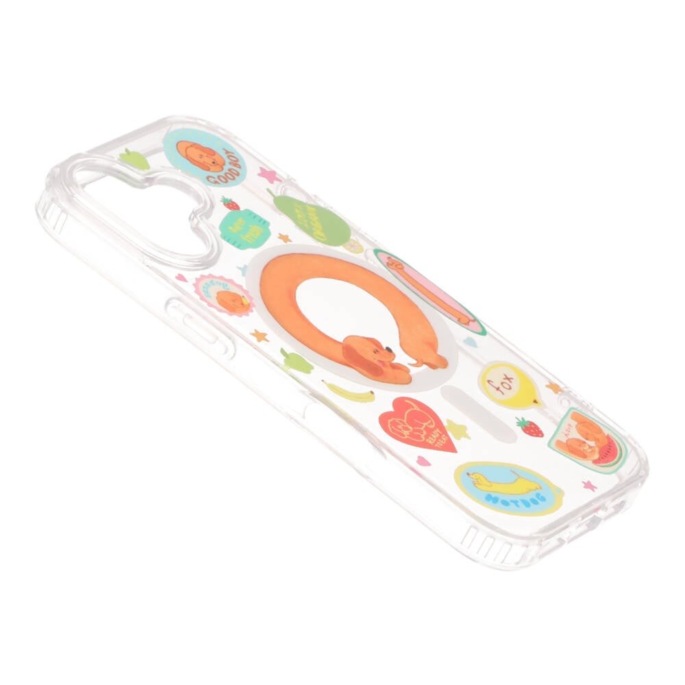 FOX x WORAPEACH เคส iPhone 17 Dachshund Magnetic