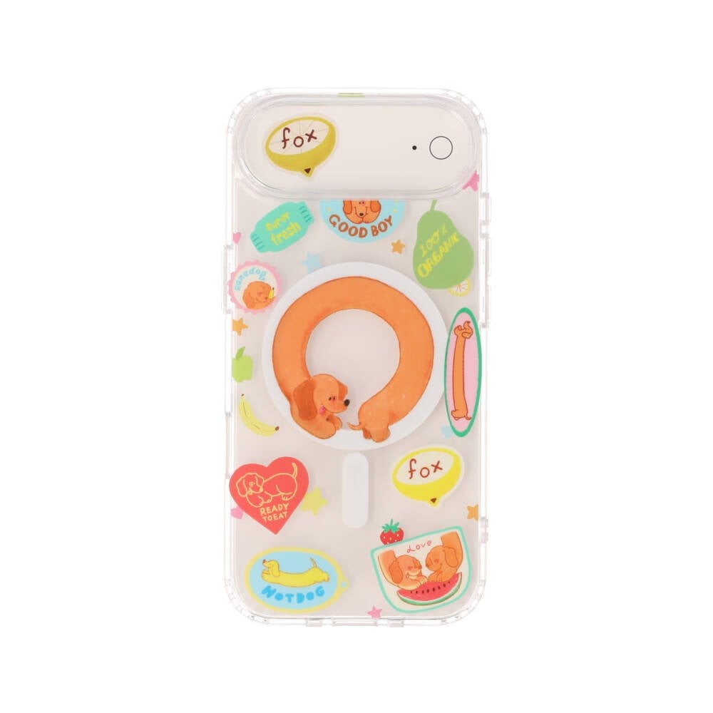 FOX x WORAPEACH เคส iPhone Air Dachshund Magnetic