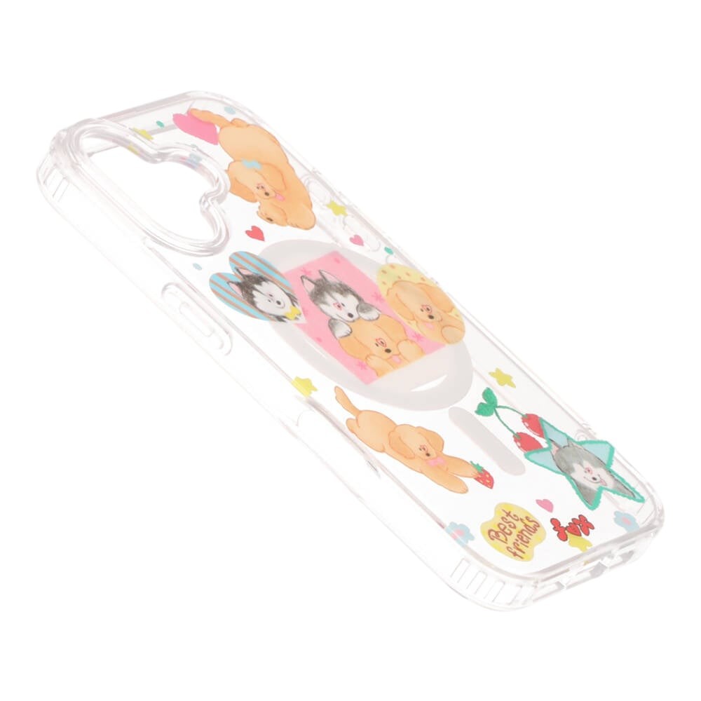 FOX x WORAPEACH เคส iPhone 17 Golden & Husky Magnetic