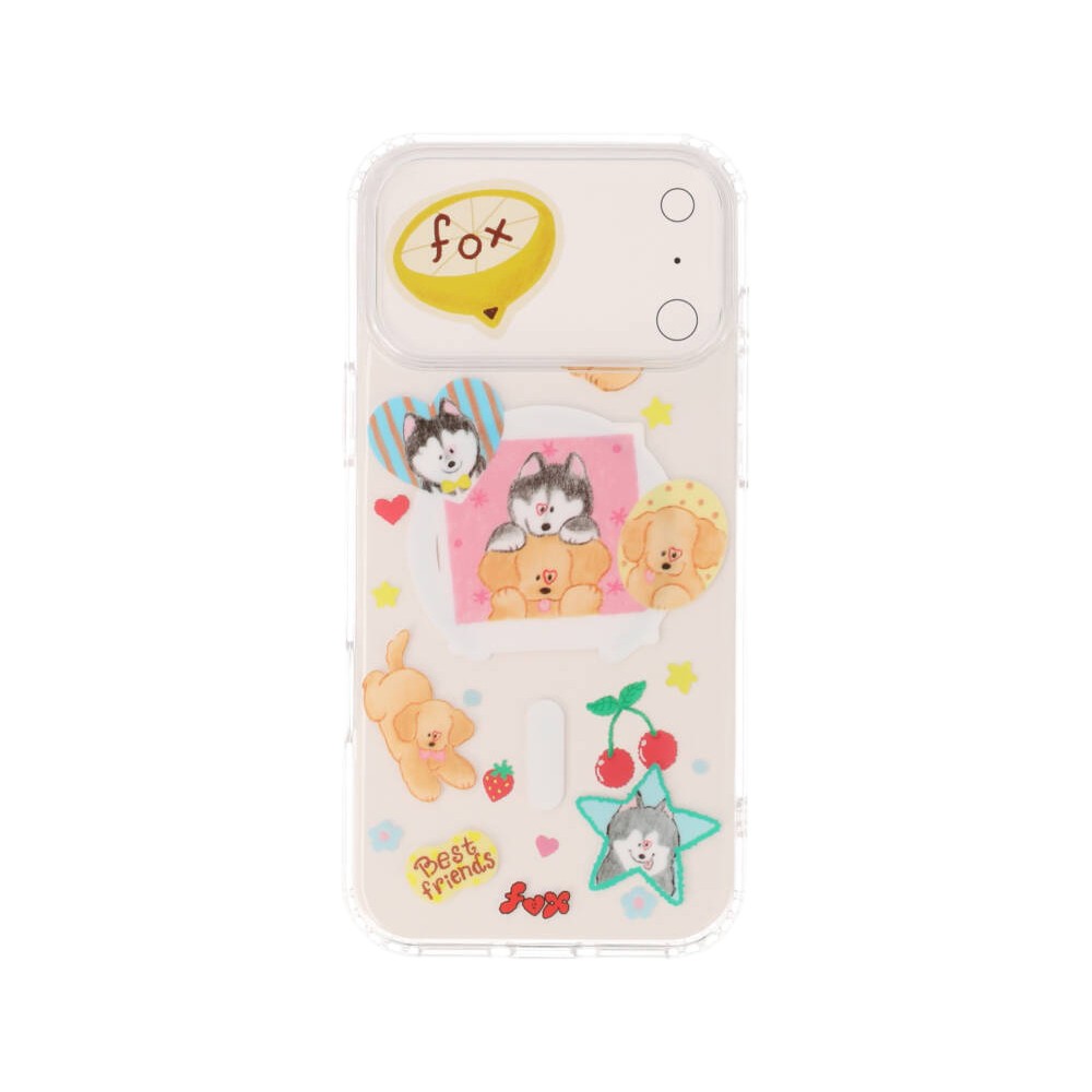 FOX x WORAPEACH เคส iPhone 17 Pro Max Golden & Husky Magnetic