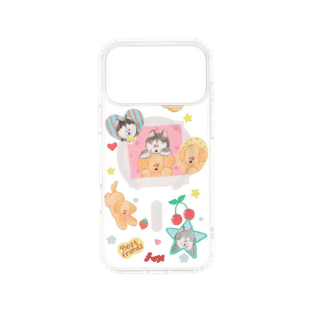 FOX x WORAPEACH เคส iPhone 17 Pro Max Golden & Husky Magnetic
