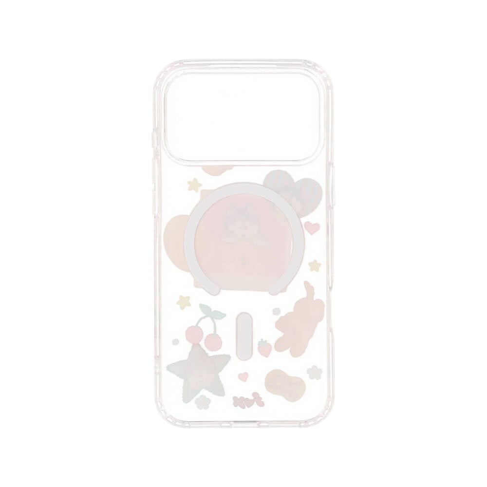 FOX x WORAPEACH เคส iPhone 17 Pro Max Golden & Husky Magnetic