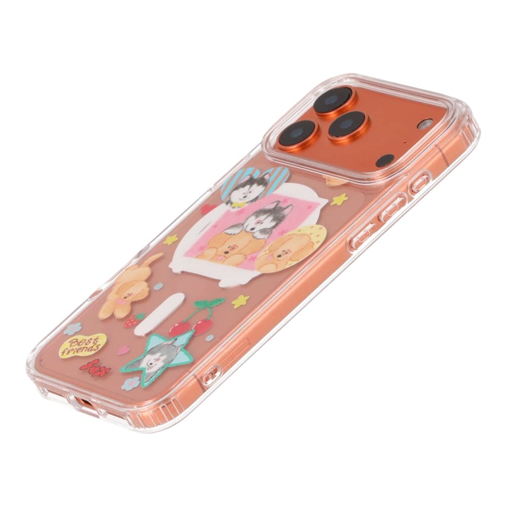 FOX x WORAPEACH เคส iPhone 17 Pro Max Golden & Husky Magnetic