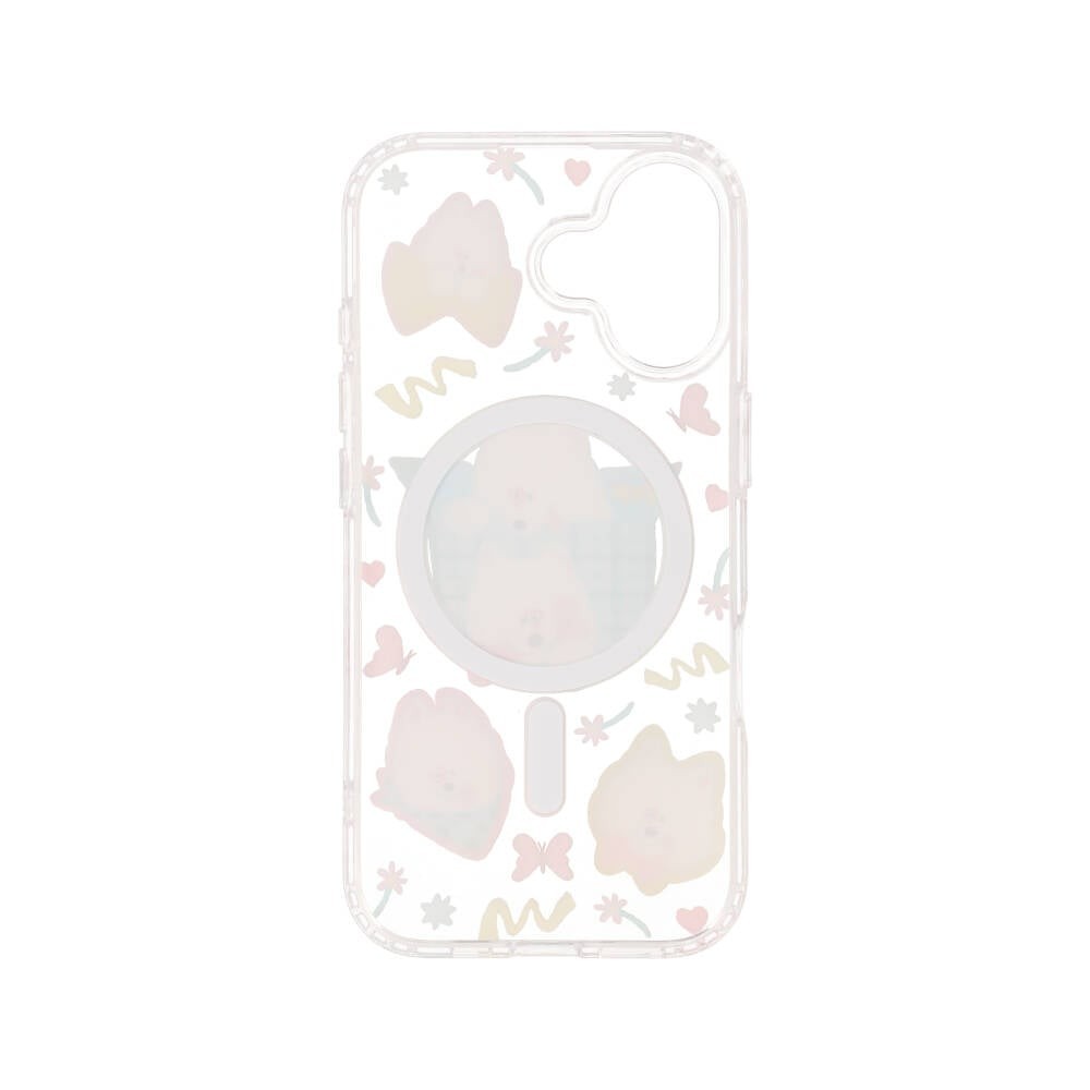 FOX x WORAPEACH เคส iPhone 17 Samoyed Magnetic