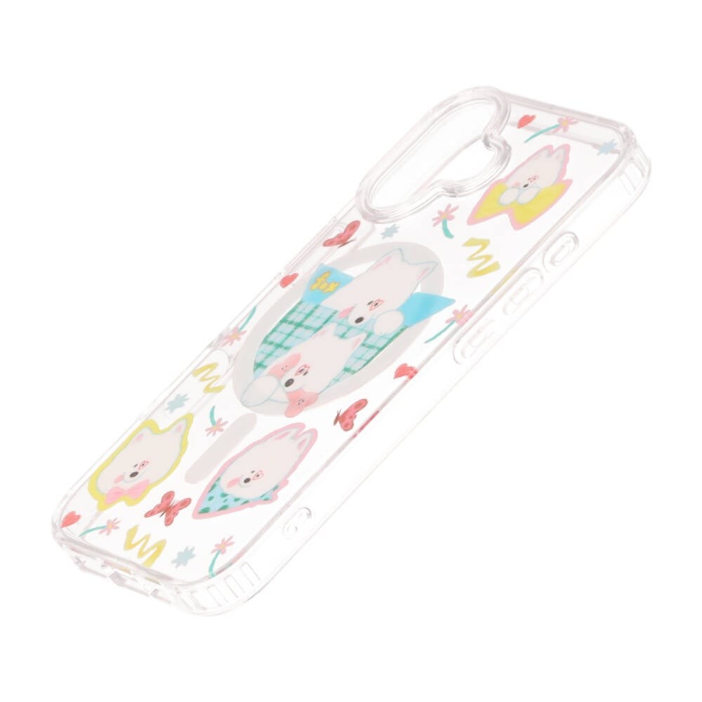 FOX x WORAPEACH เคส iPhone 17 Samoyed Magnetic
