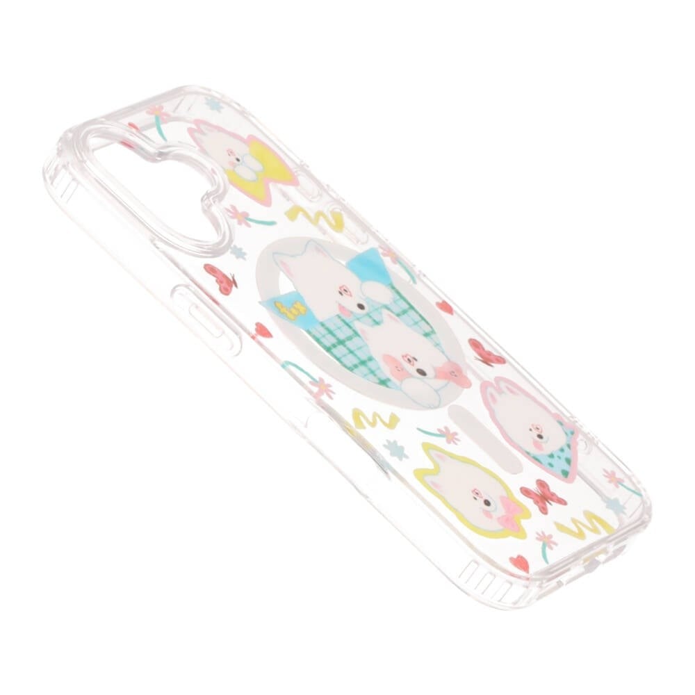 FOX x WORAPEACH เคส iPhone 17 Samoyed Magnetic