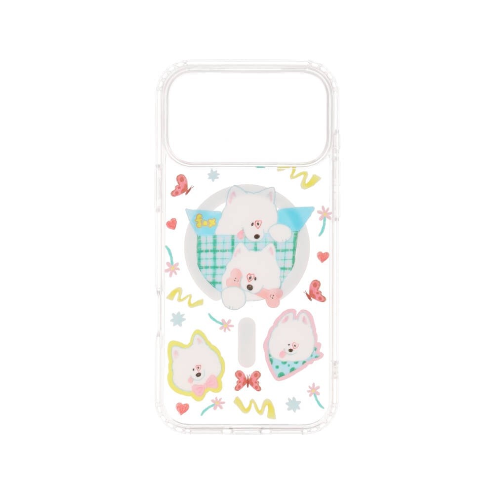 FOX x WORAPEACH เคส iPhone 17 Pro Max Samoyed Magnetic