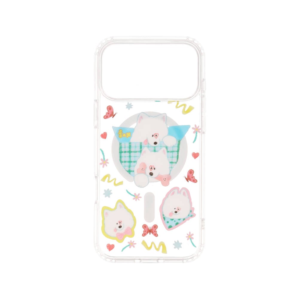 FOX x WORAPEACH เคส iPhone 17 Pro Max Samoyed Magnetic