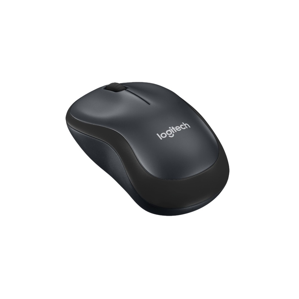 เมาส์ไร้สาย Logitech Wireless Mouse Silent M221 Charcoal